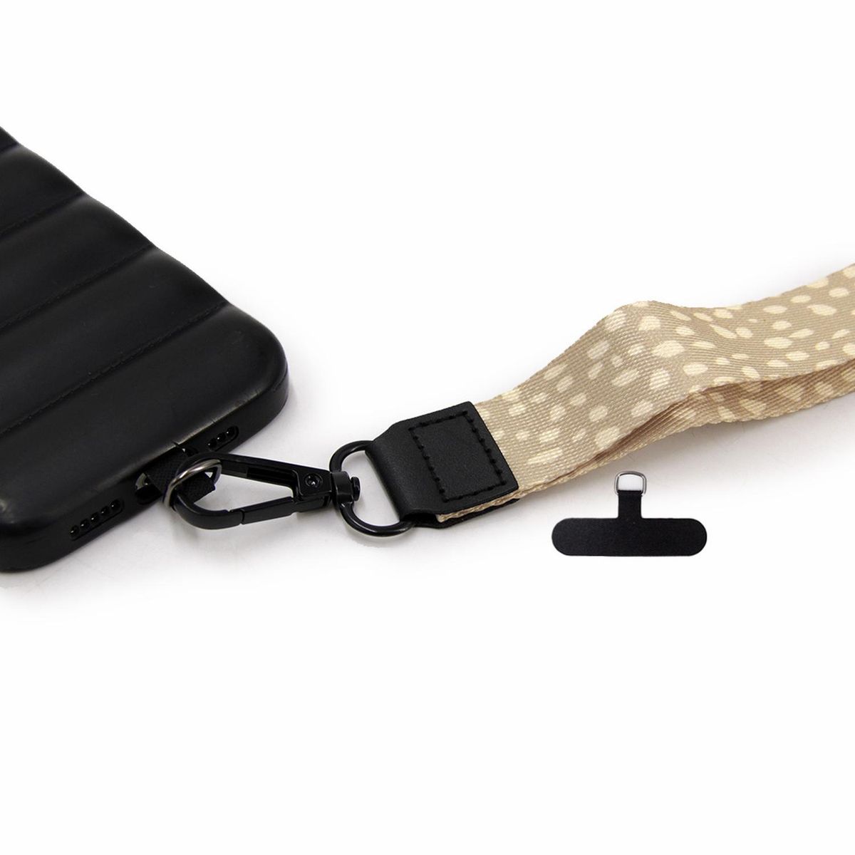 GENERICO - Strap lanyard para celular- llaves - credenciales 110 - Crema - talla unica