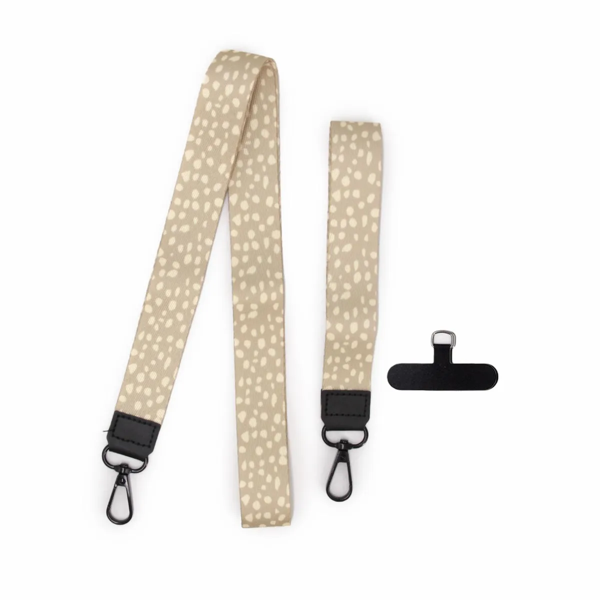GENERICO - Strap lanyard para celular- llaves - credenciales 110 - Crema - talla unica