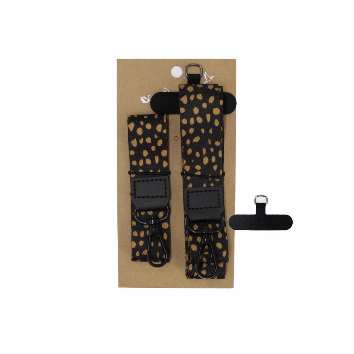 GENERICO - Strap lanyard para celular- llaves - credenciales 110 - Negro - talla unica