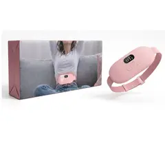 TASBEL - Cinturon Menstrual Electrico Calor Masaje Recargable Alivio Colico Portatil Regalo Mujer