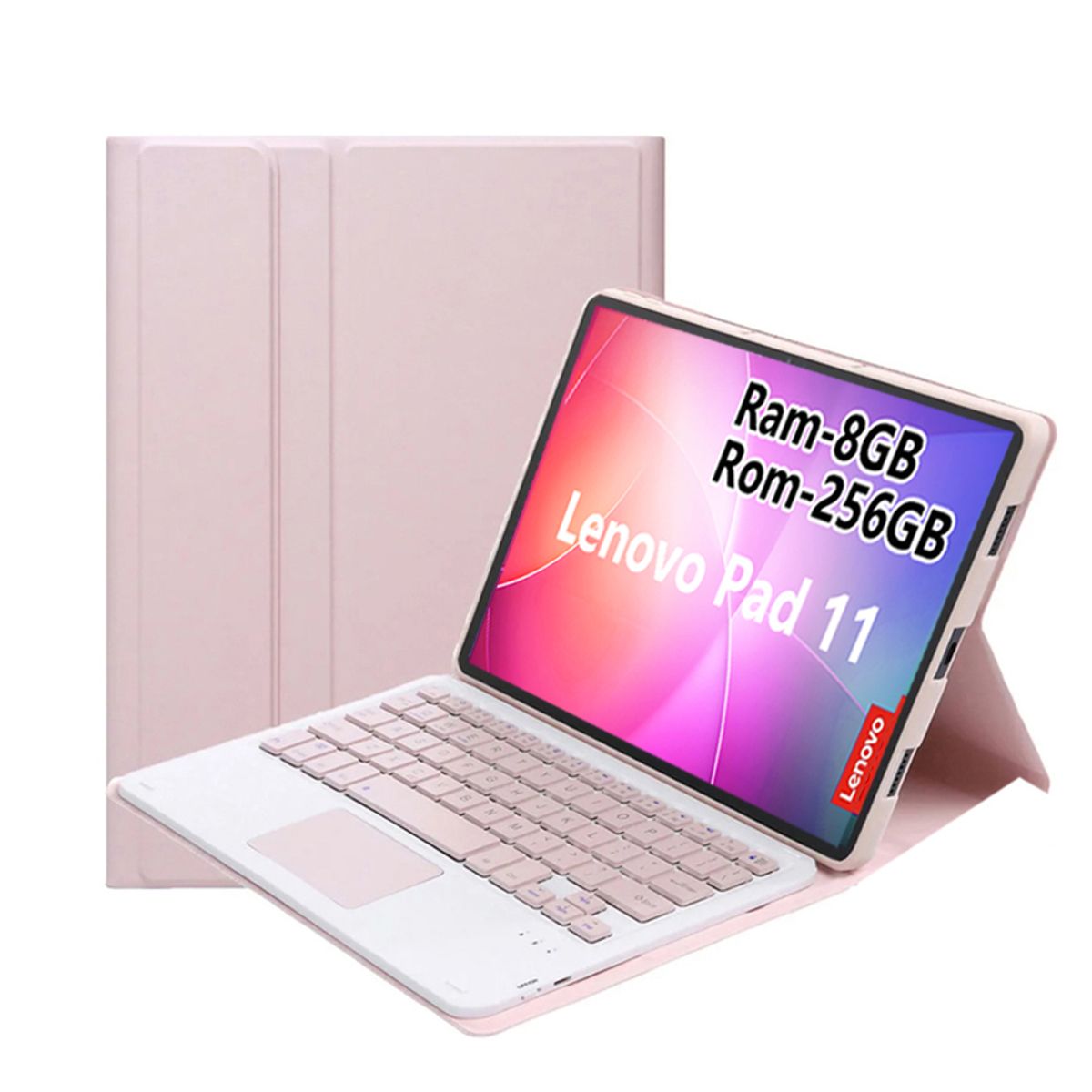 LENOVO - Tablet Lenovo Pad 11 2025 8GB+256GB WiFi y Teclado & Estuche-Rosa