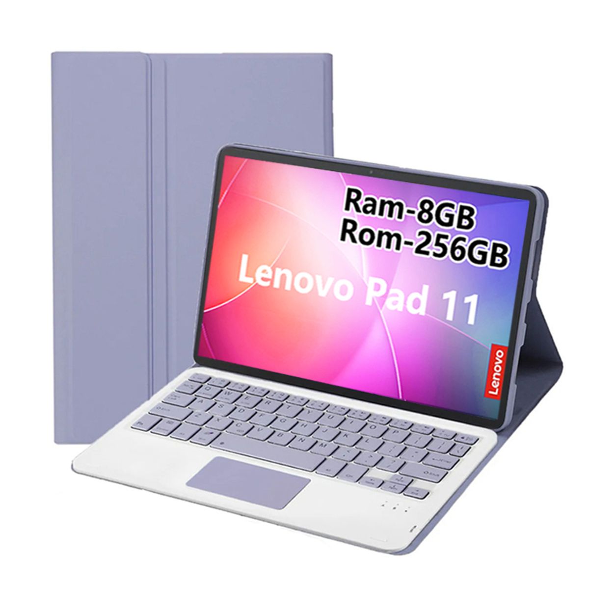LENOVO - Tablet Lenovo Pad 11 2025 8GB+256GB WiFi y Teclado & Estuche-Morado