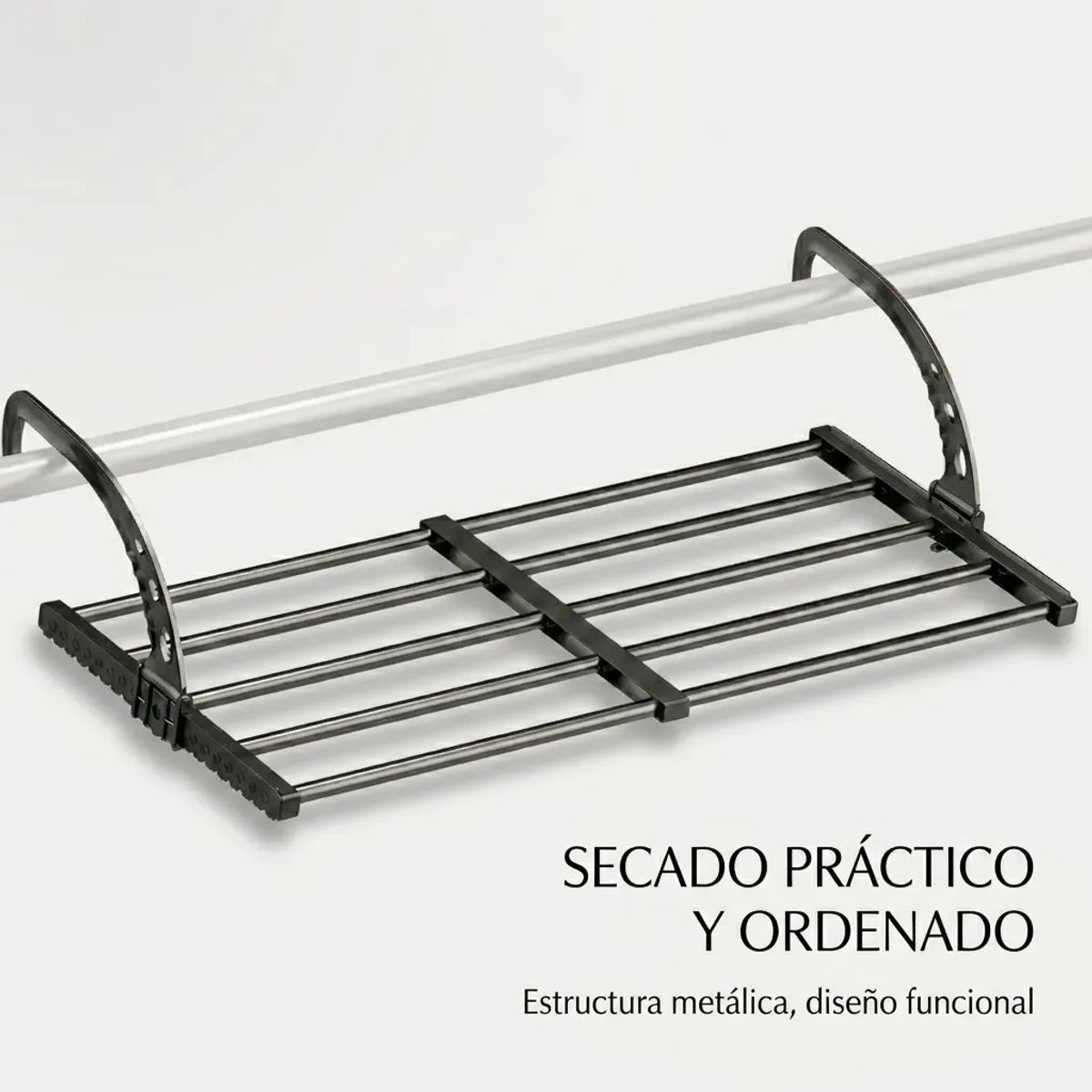 ARMONIA - Tendedero para Ventana 80 cm Metálico Resistente
