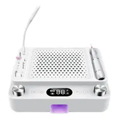 EVERSO - Juego Torno Maquina Para Uñas 35000RPM Profesional Con Led