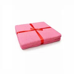 BYB - SET DE DOS COJINES FUNDA ROJA 38X34X3CM