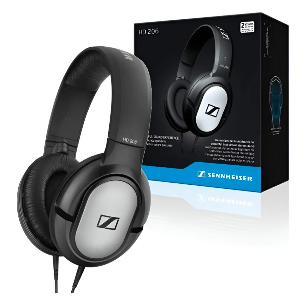 SENNHEISER - Audífonos profesionales SENNHEISER HD-206