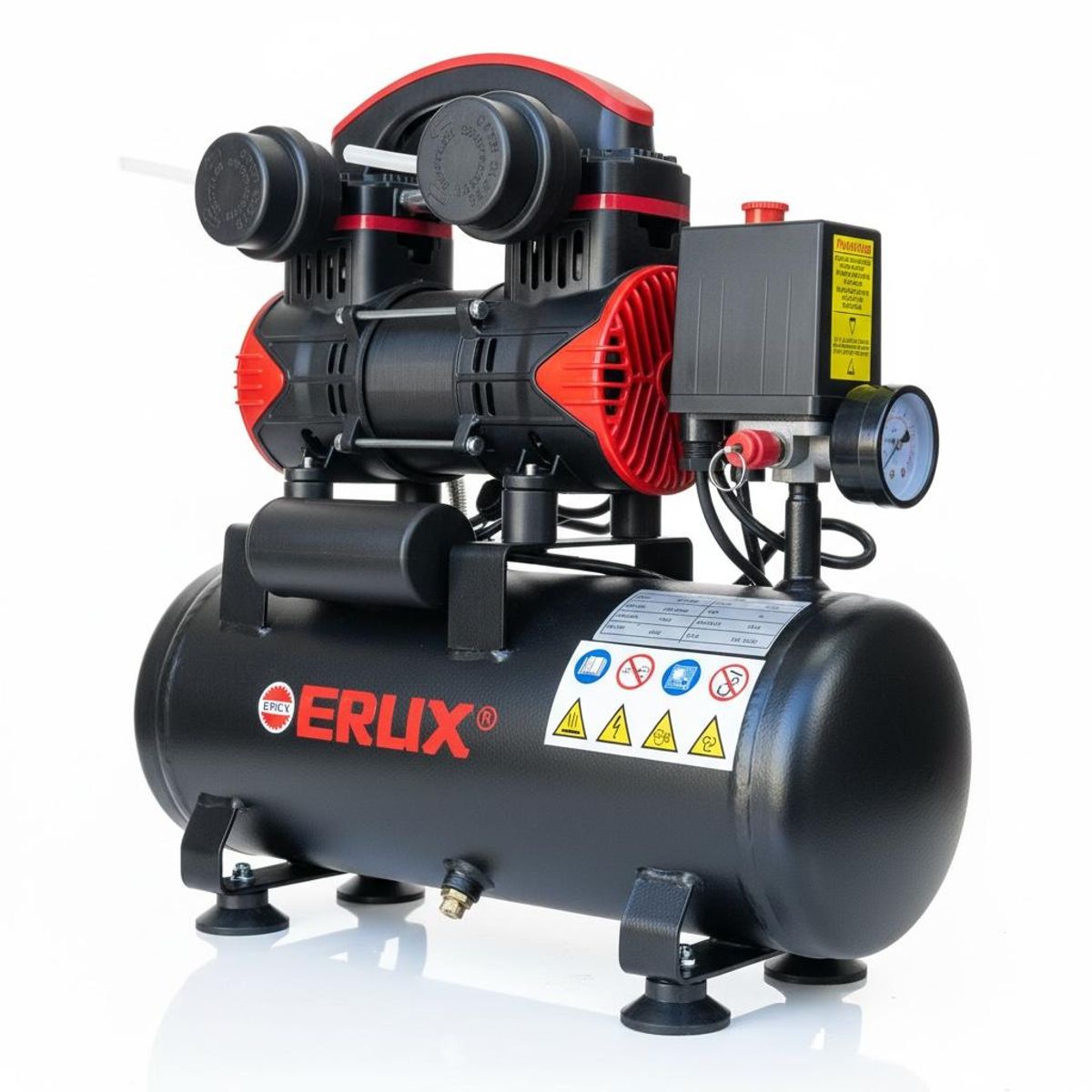 ERUX - Compresor De Aire Silencioso 9l 600woil Free