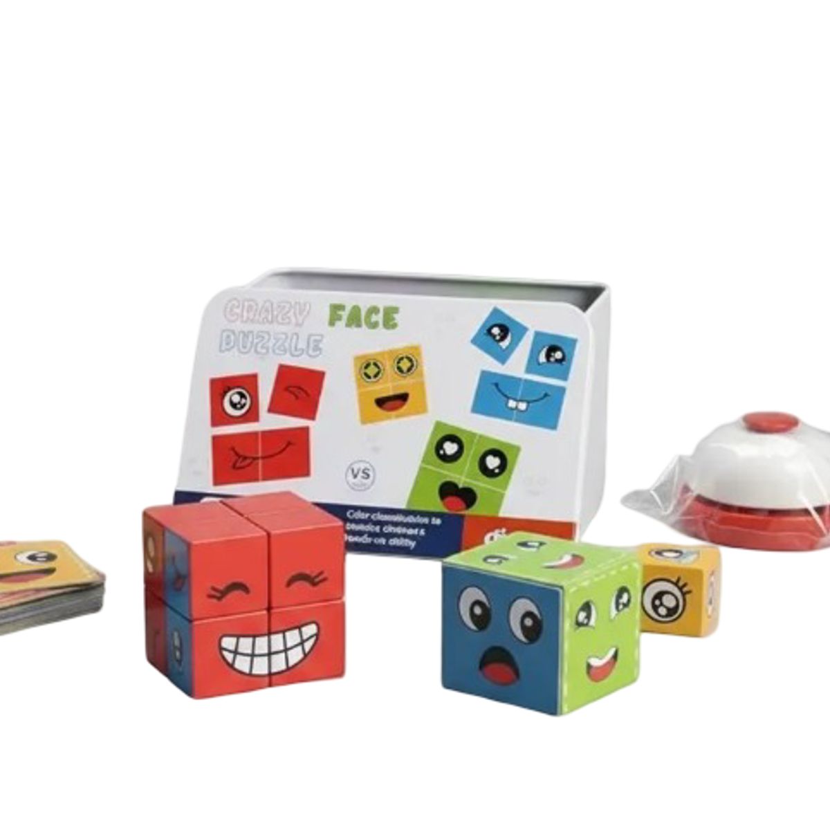 GENERICO - Face Change Juego De Mesa Didáctico Montessori Niños Niñas