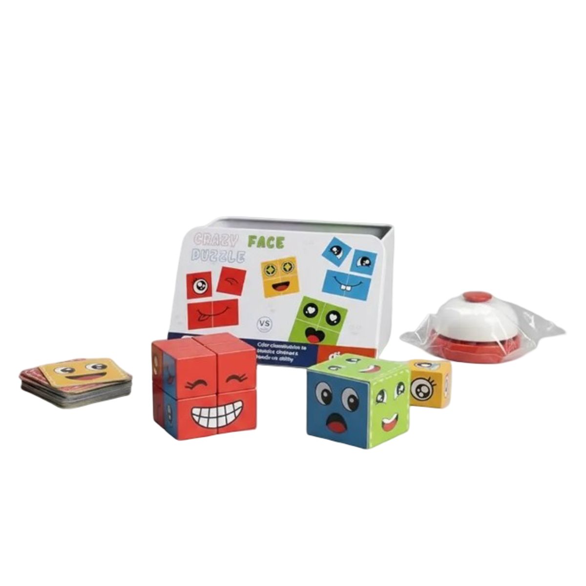 GENERICO - Face Change Juego De Mesa Didáctico Montessori Niños Niñas