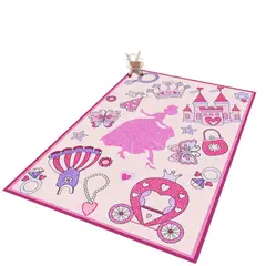 ANGELES DEL HOGAR - Alfombra Infantil Tiernos Diseños Decorativos 120x180cm