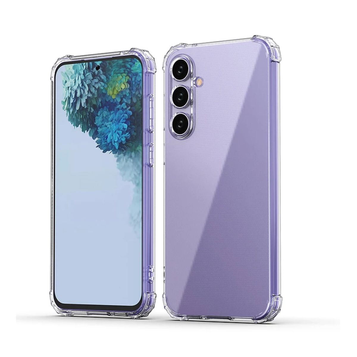 GENERICO - Carcasa para Samsung S23 FE Transparente Reforzada Antigolpes