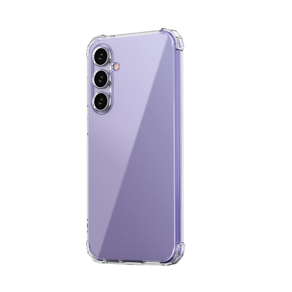 GENERICO - Carcasa para Samsung S23 FE Transparente Reforzada Antigolpes