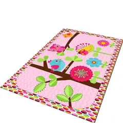 ANGELES DEL HOGAR - Alfombra Infantil Tiernos Diseños Decorativos 120x180cm