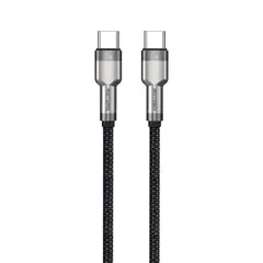 MOTOMO - CABLE USB TIPO C A TIPO C 60W CARGA RAPIDA METALICO
