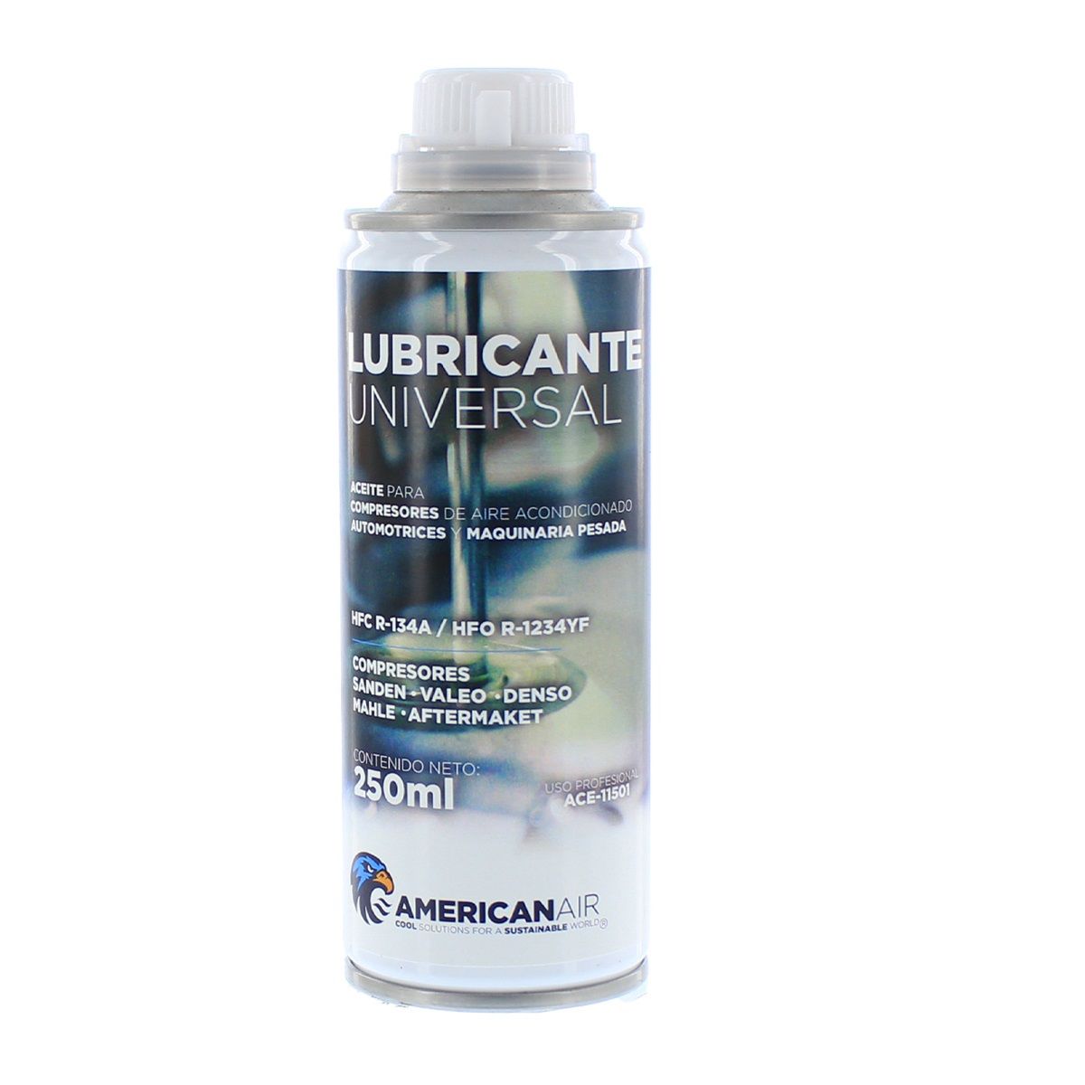 AMERICAN AIR - Aceite Pag Universal 250ml R134A  R1234YF Compresor Ac