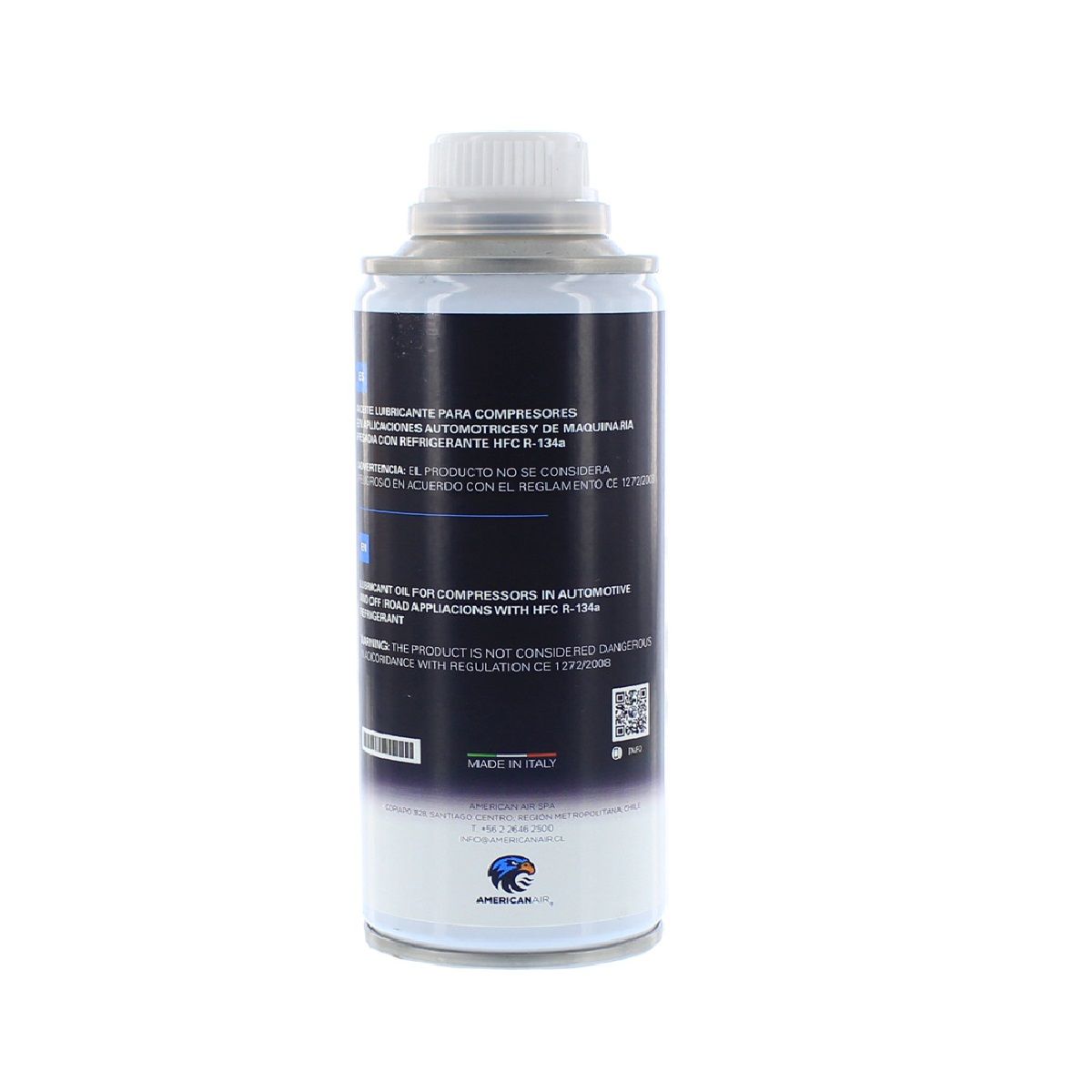 AMERICAN AIR - Aceite Pag Universal con Tinte UV 250ml R134A  R1234YF A/c