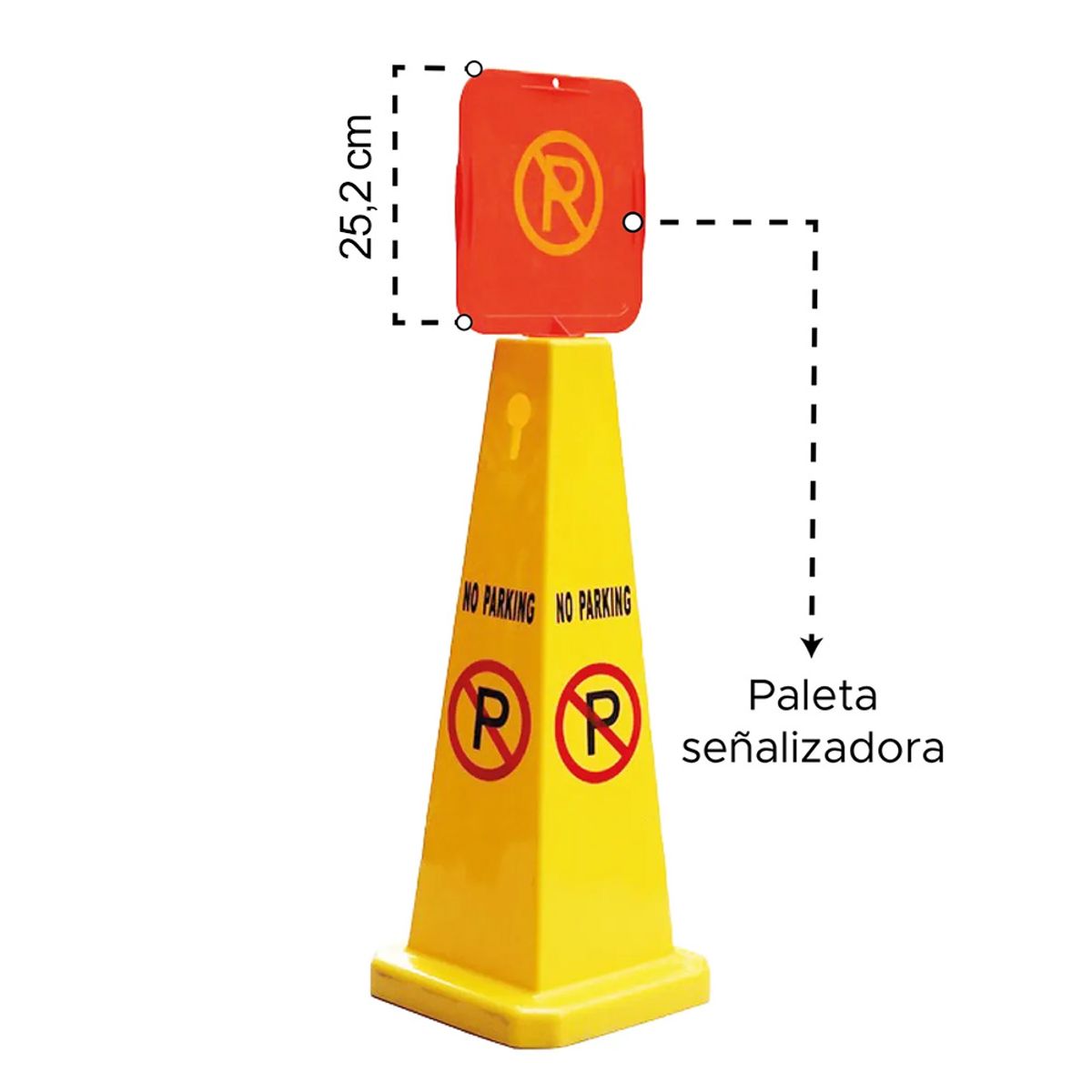 GENERICO - Cono Señalética No Estacionar
