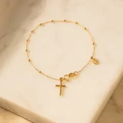 MERY SATT - PULSERAS DE ORO 18 KILATES DENARIO