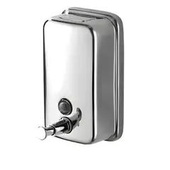 GENERICO - Dispensador Jabón Líquido Acero Inoxidable 500ml De Pared BELUG