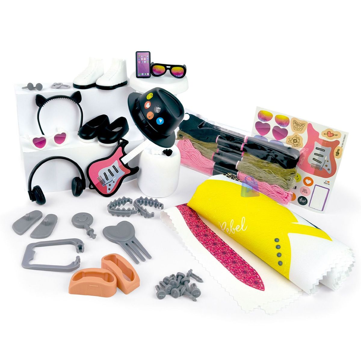 EDUCA - Muñeca Pop Star para Diseñar Ropa +150 Looks Creativos - PS