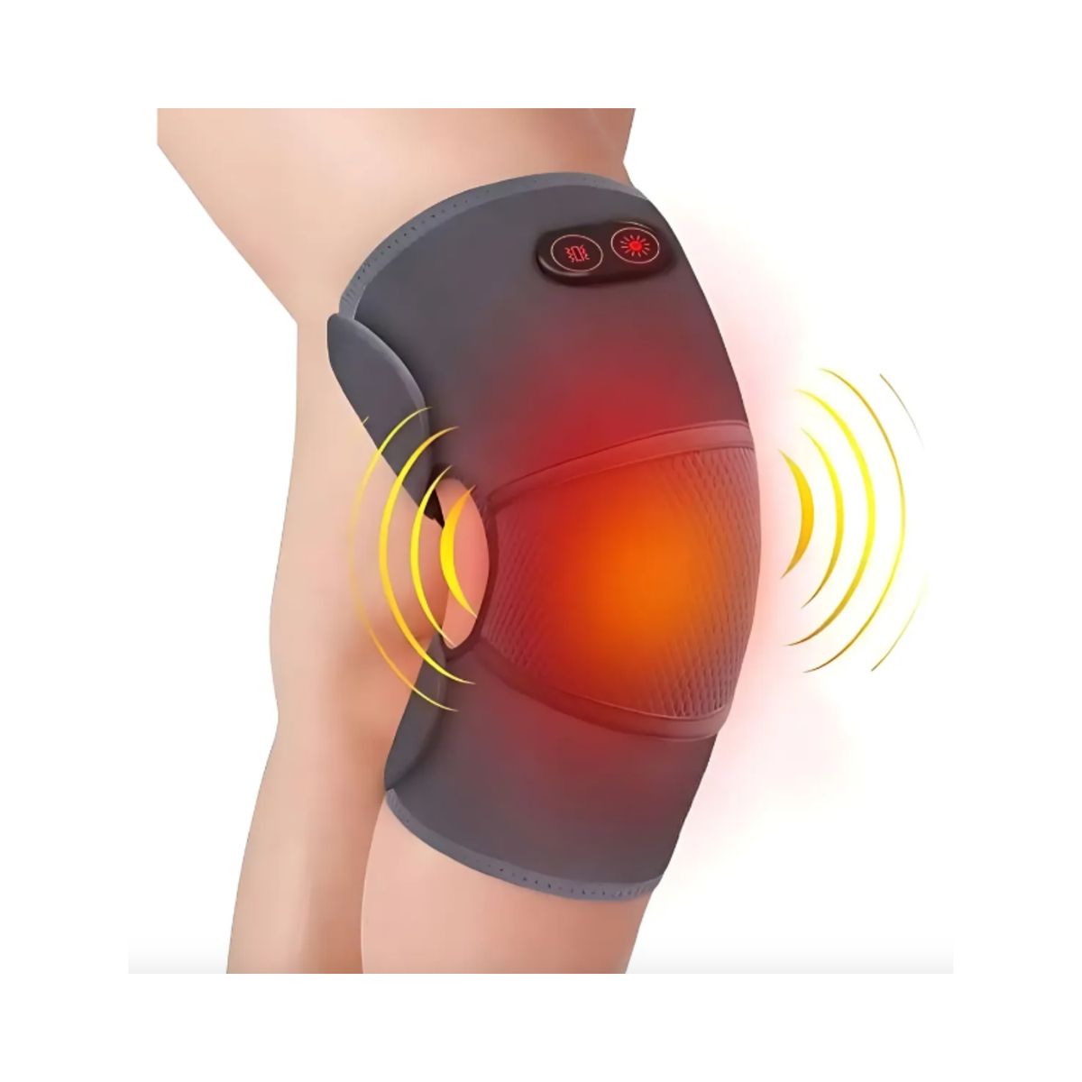 GENERICO - Masajeador De Rodilla Usb Alivia Dolores 3 Niveles Artritis