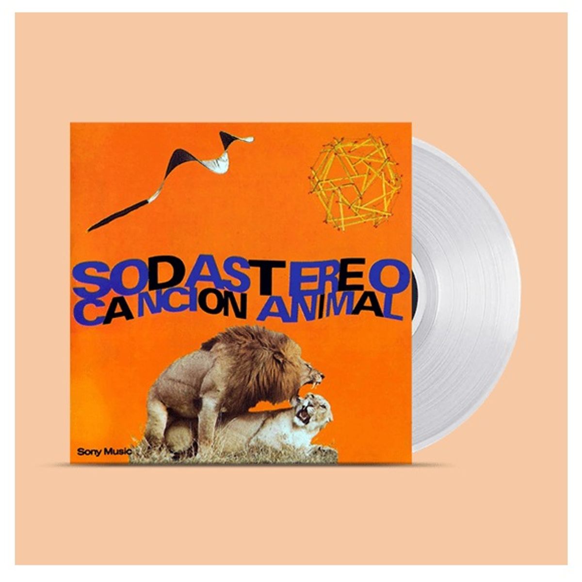 SONY - Soda Stereo - Canción Animal - Vinilo Transparente