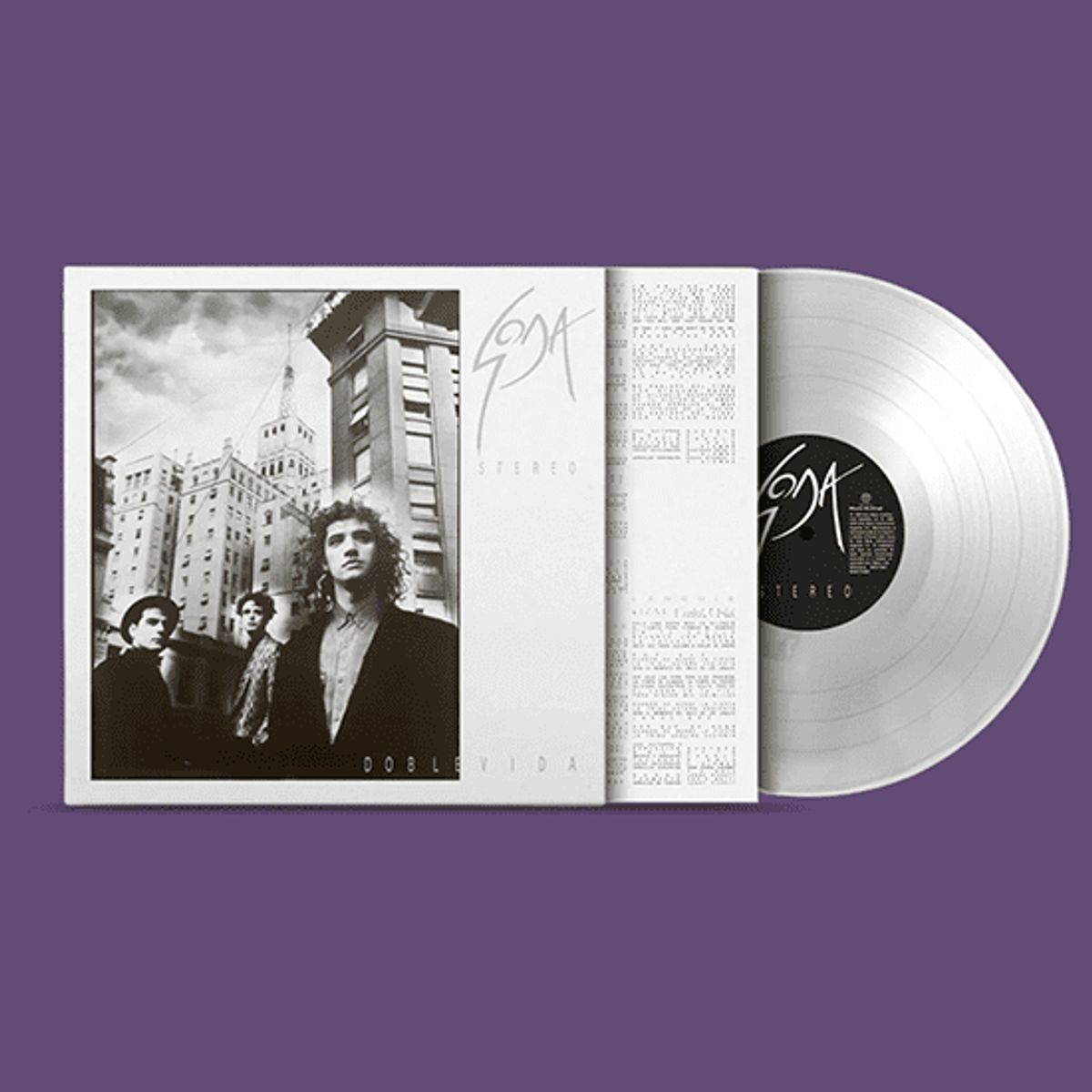 SONY - Soda Stereo - Doble Vida - Vinilo Transparente