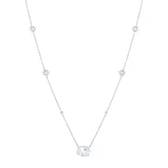 MERY SATT - Collar Circon Oval