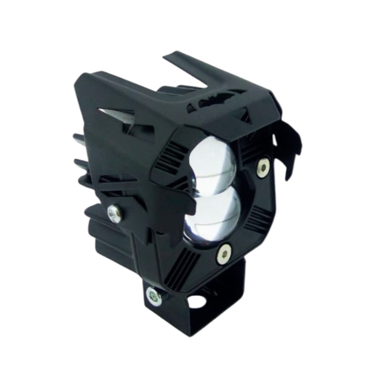 GENERICO - Neblinero LED COB De 40 Watt Duo Color Desde 12 A 36 Volt Para Auto O Moto