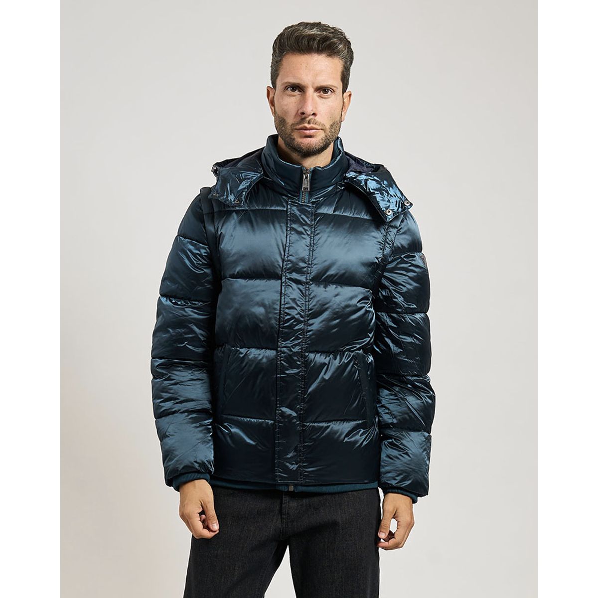 GUESS - Chaqueta Metallized Puffa Multicolor