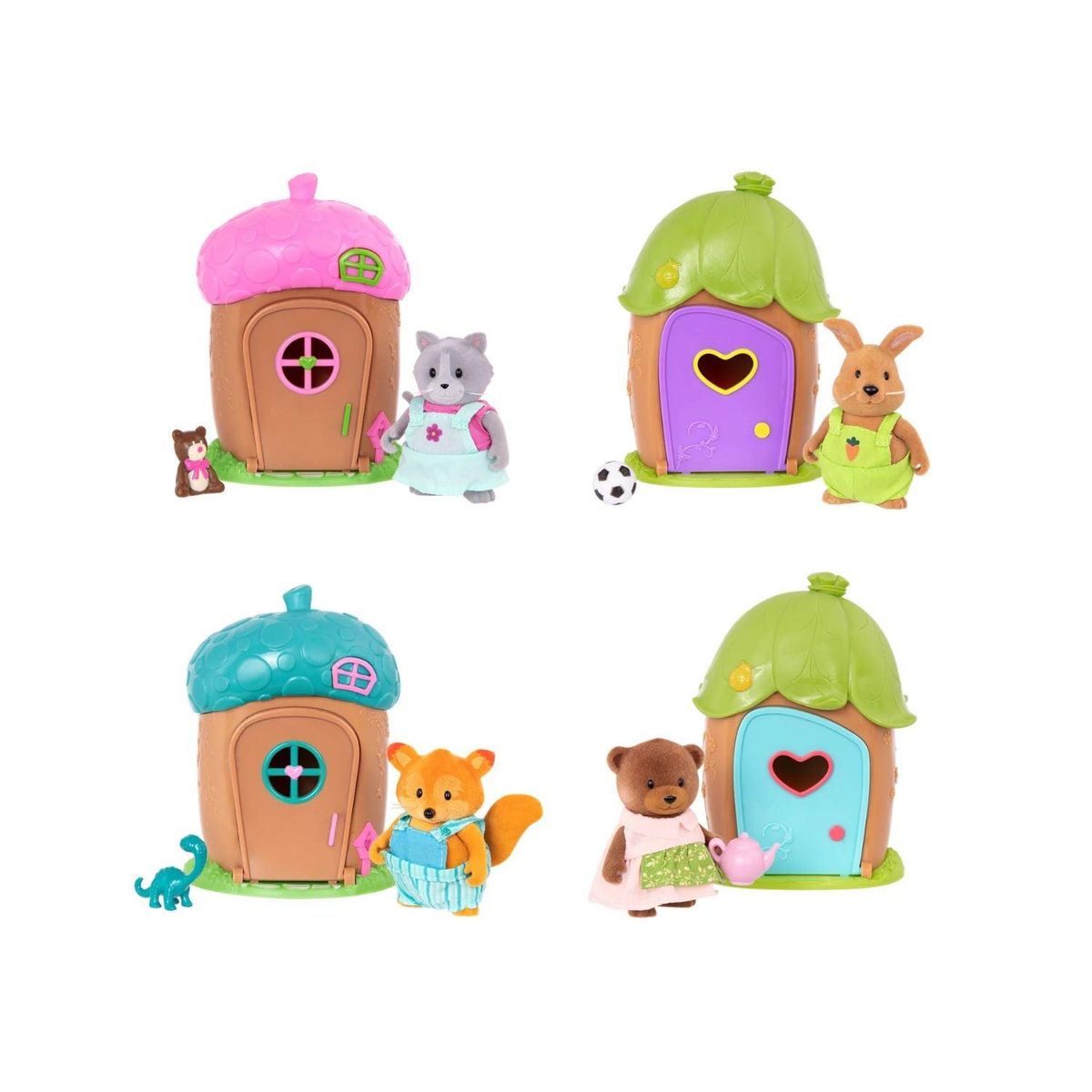 LIL WOODZEEZ - Mini Cabaña Bellota Sorpresa