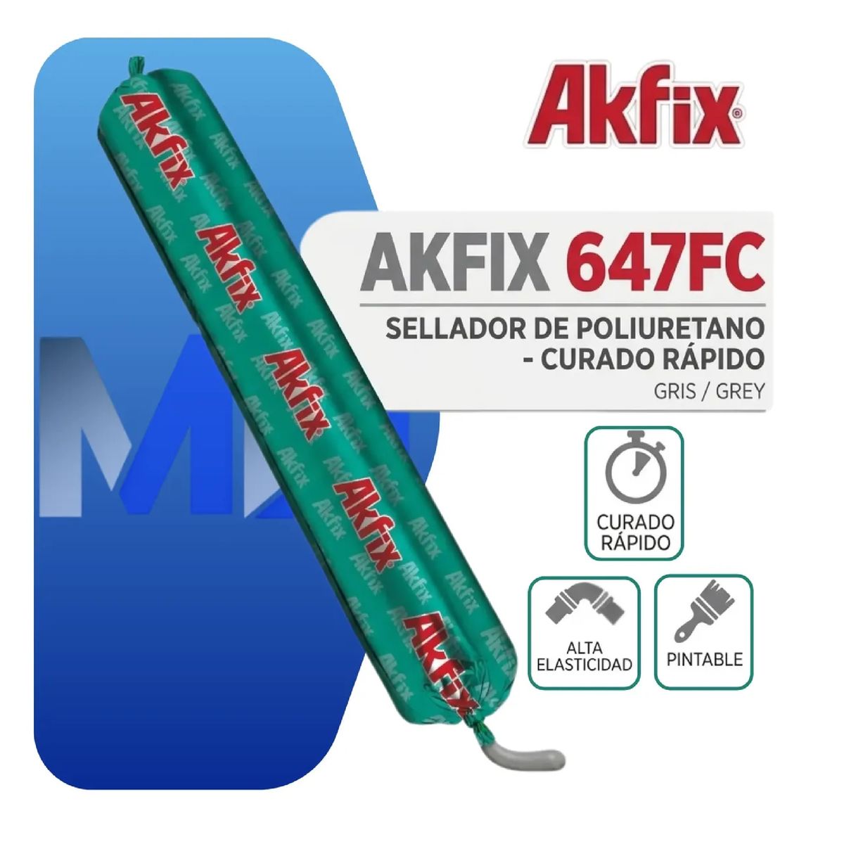 AKFIX - Sellador Poliuretano Akfix 647fc Carroceria Industrial Pro