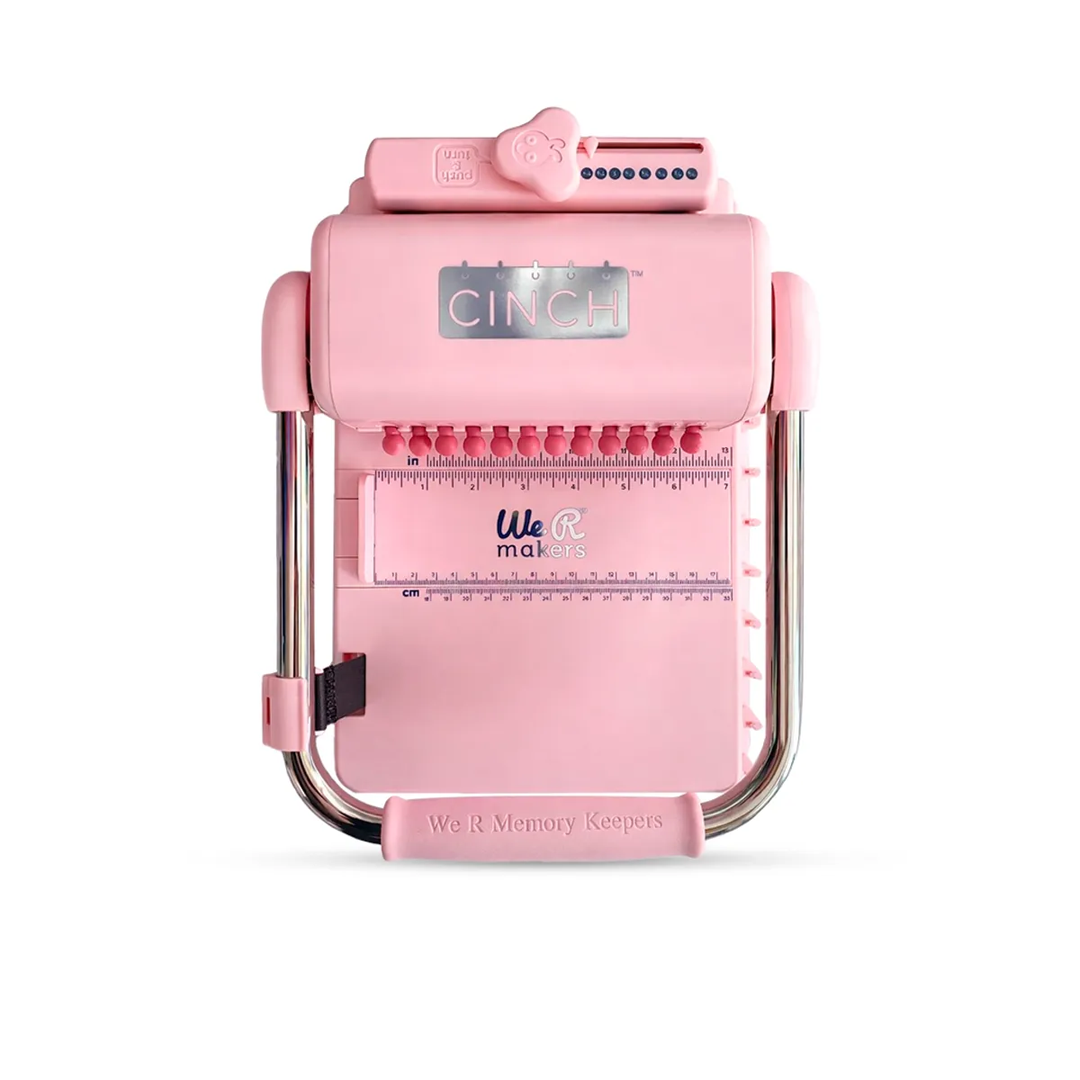 CINCH - Kit Inicial Encuadernadora Cinch We R Pink + Papel y Accesorios