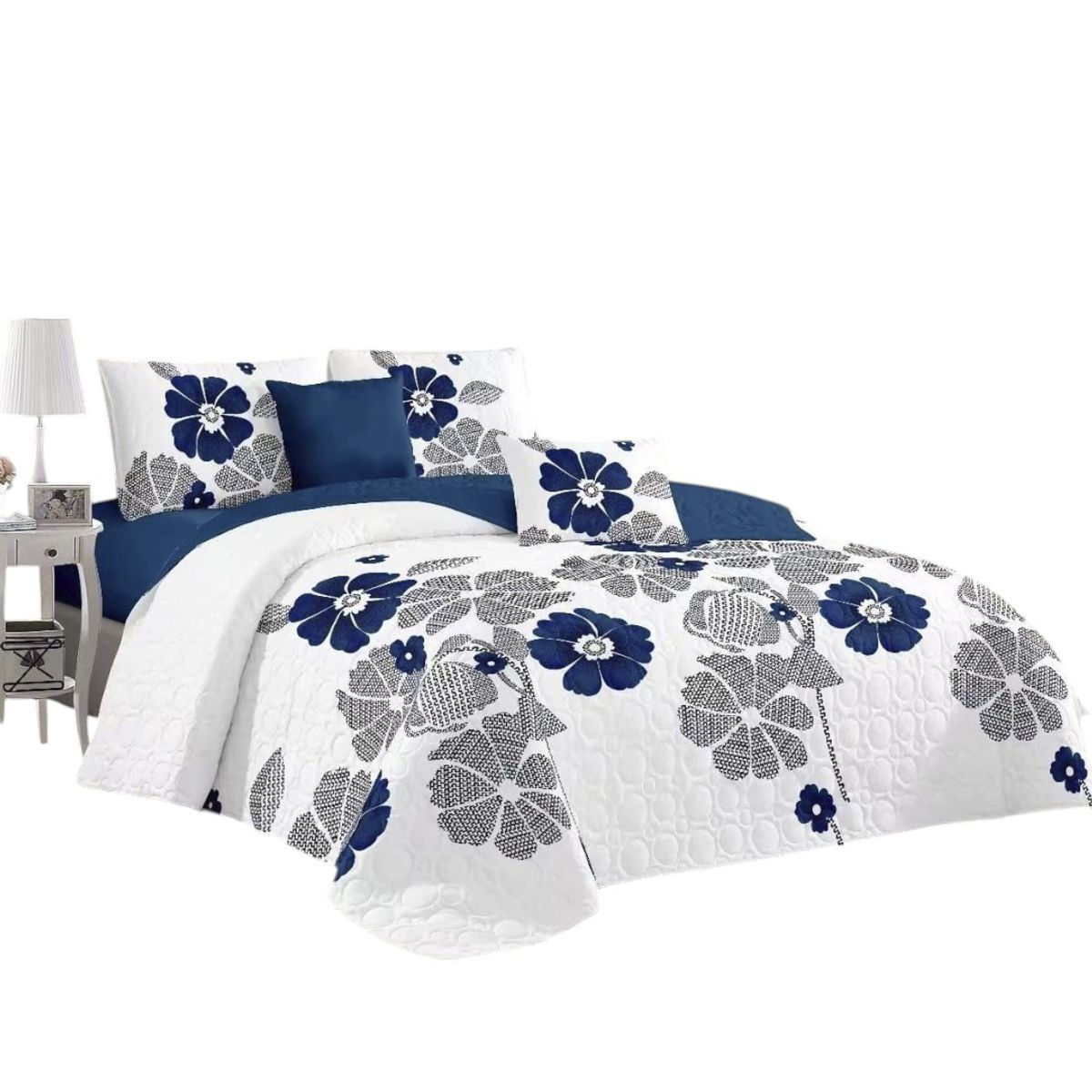 GENERICO - Cubrecama Quilt De Verano Con Diseño Tf King