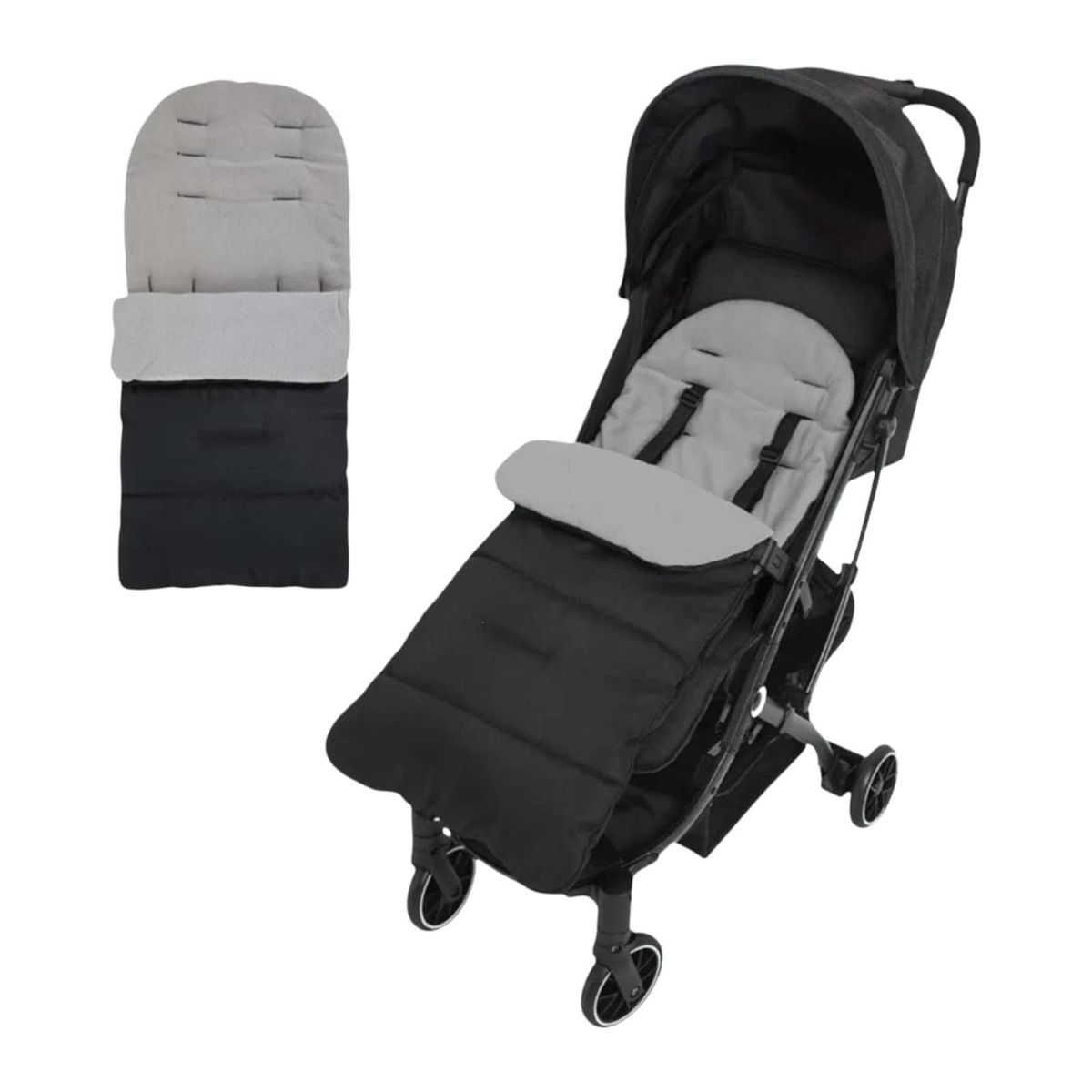 GENERICO - Saco Dormir Bebé Ergonómico con Cierre de Seguridad