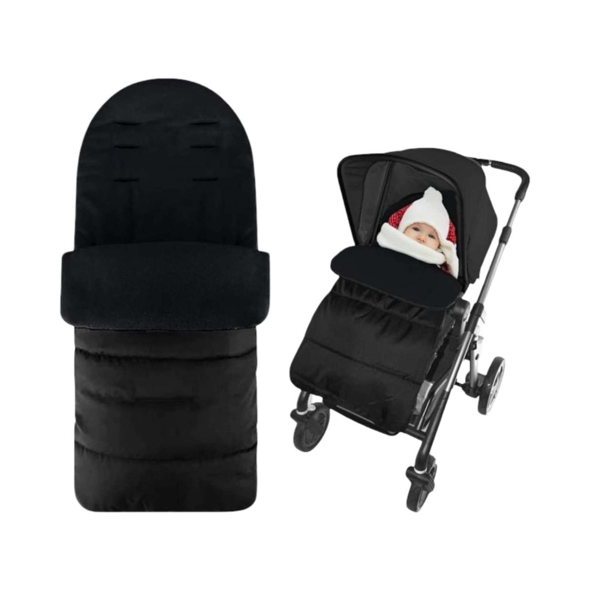 GENERICO - Saco Dormir Bebé Ergonómico con Cierre de Seguridad