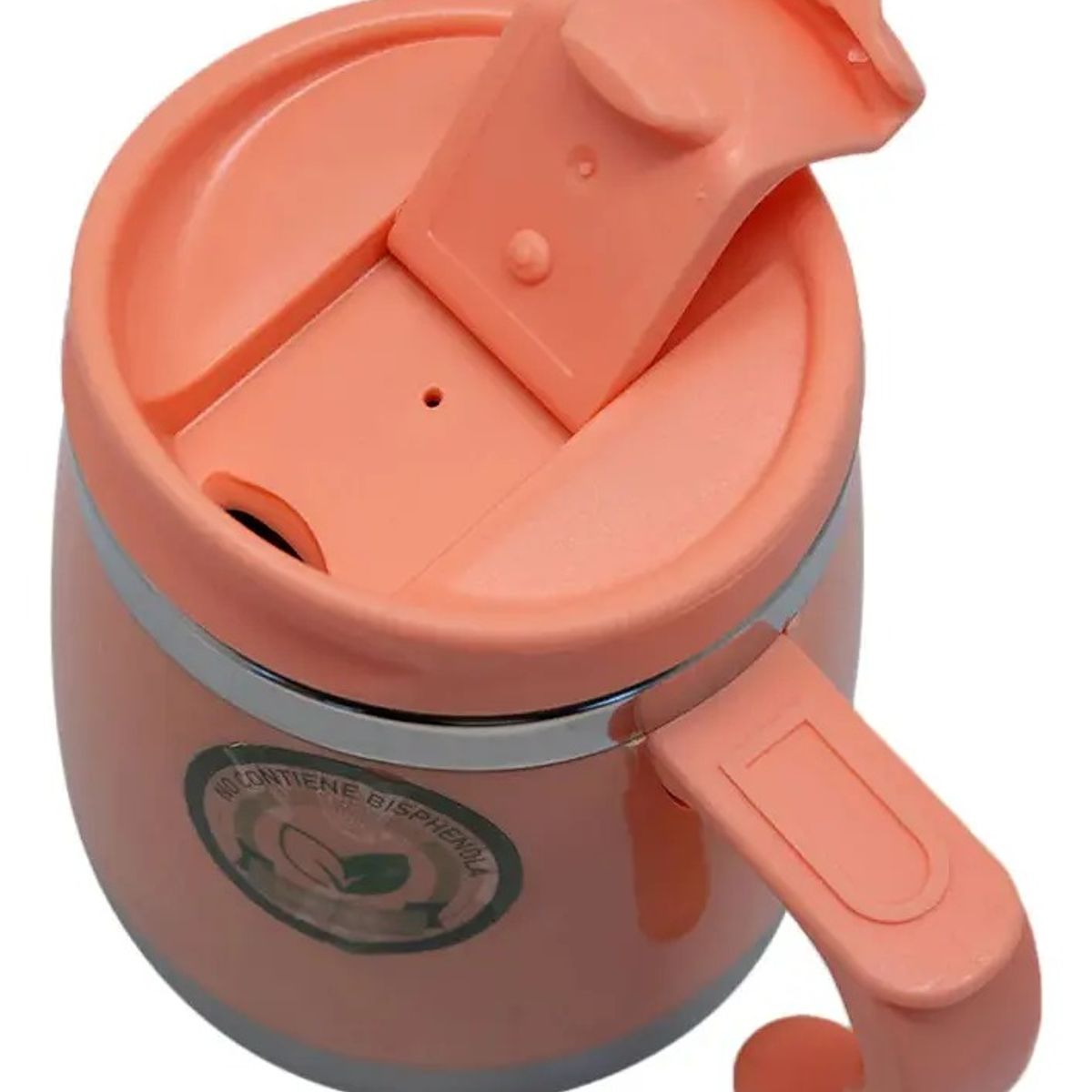 KEEP - Taza Térmica Keep Taza Acero Inoxidable Taza Termo 400 Ml salmon