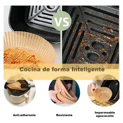 GENERICO - Forros Desechables Molde Papel Antiadherente Freidora Aire