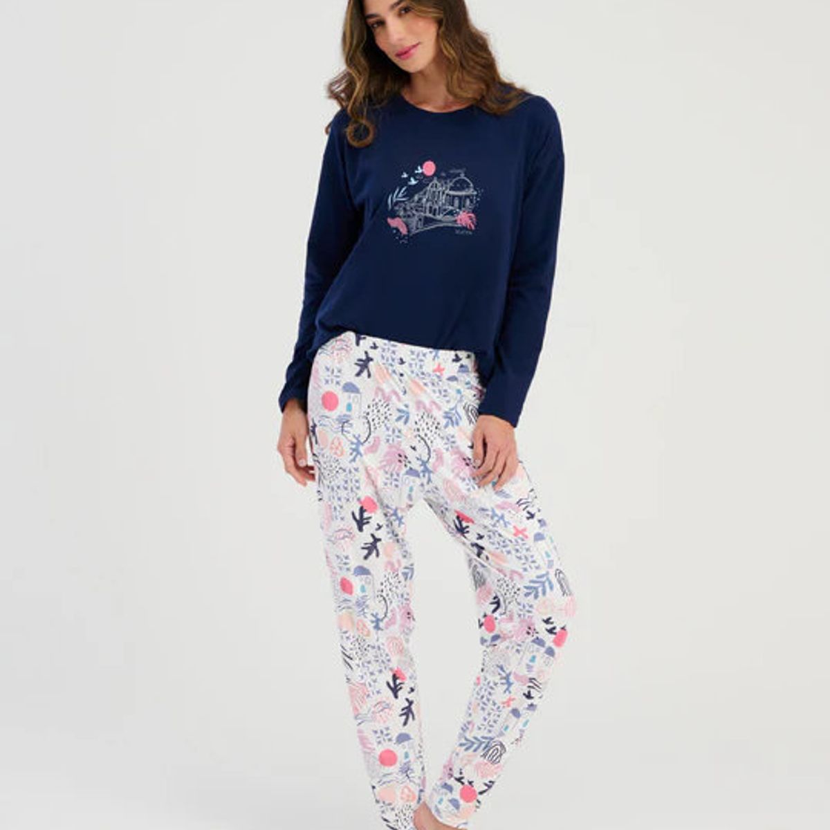 ST EVEN - Pijama Dos Piezas Manga Larga St Even