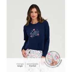 ST EVEN - Pijama Dos Piezas Manga Larga
