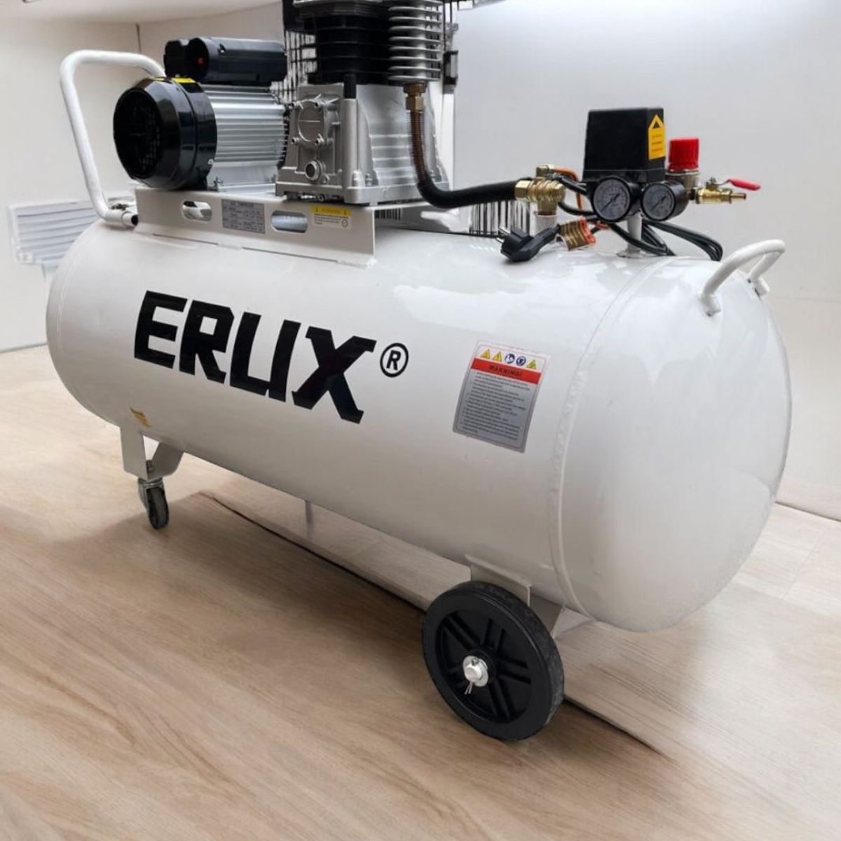 ERUX - Compresor De Aire Eléctrico Monofásico 200l 4hp 220v