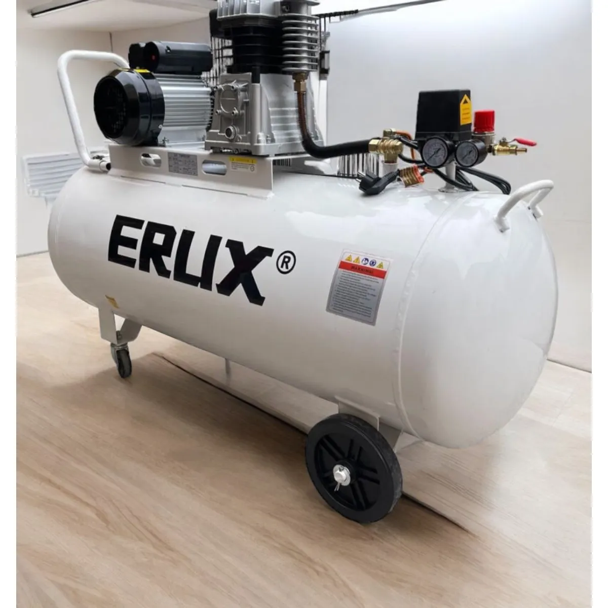 ERUX - Compresor De Aire Eléctrico Monofásico 200l 4hp 220v