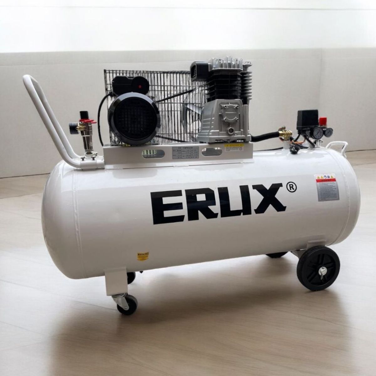 ERUX - Compresor De Aire Eléctrico Monofásico 200l 4hp 220v
