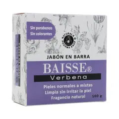 BAISSE - Jabón en barra de Verbena 100 g -