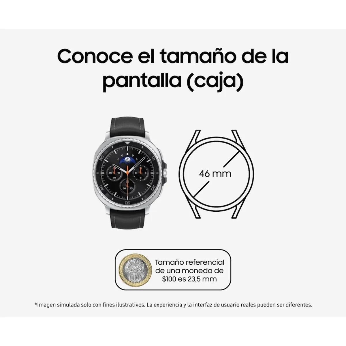 SAMSUNG - Samsung Galaxy Watch8 Classic 46mm SM-L500NZWALTA Smartwatch