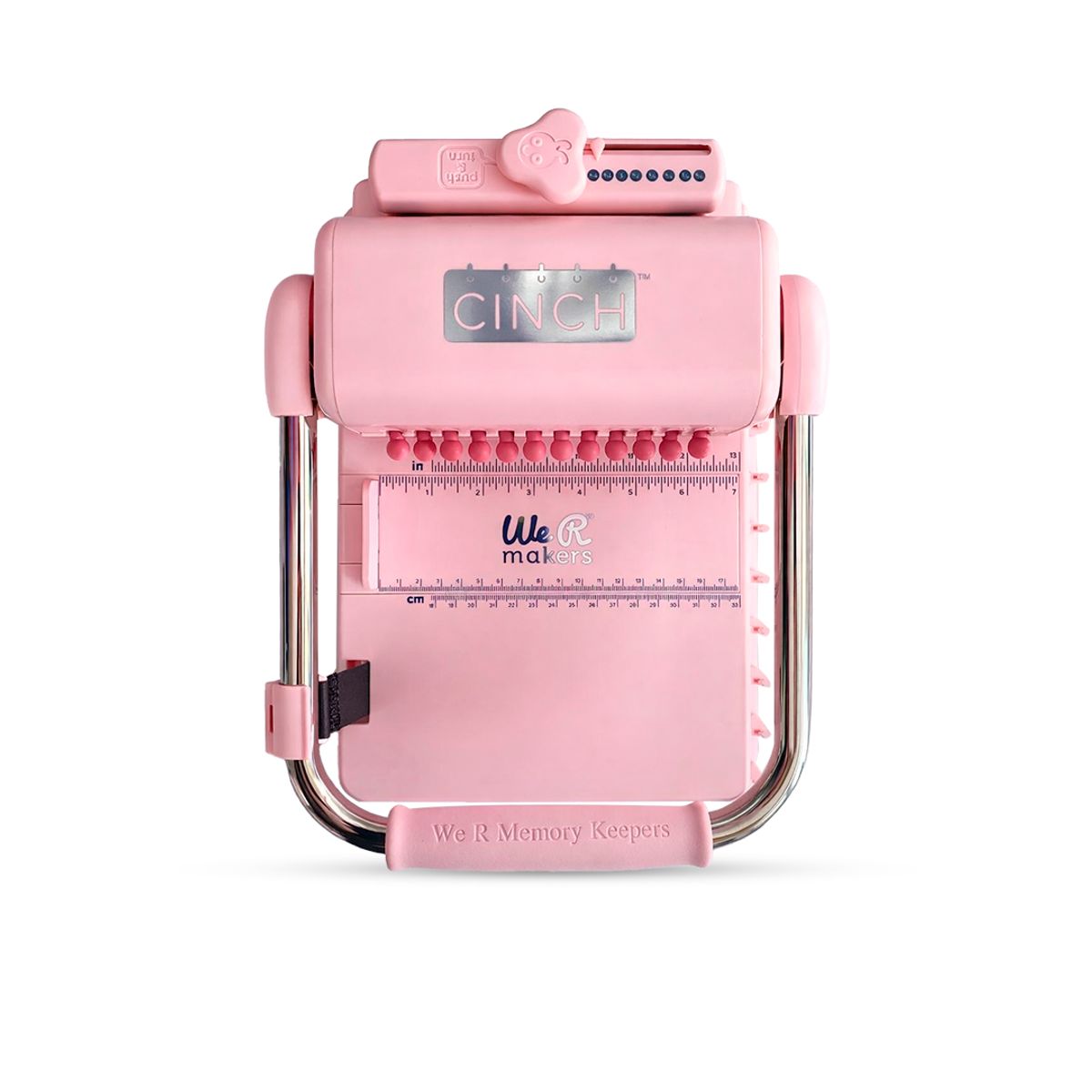 CINCH - Kit Emprendedor Encuadernadora Cinch Rosa Pink + Crop-A-Dile + Insumos