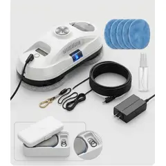 TASBEL - Robot Limpiador Ventanas Automatico Aspiracion Vacio Deteccion Bordes Smart Electrico Hogar
