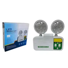GENERICO - LAMPARA LED DOBLE FOCO RECARGABLE
