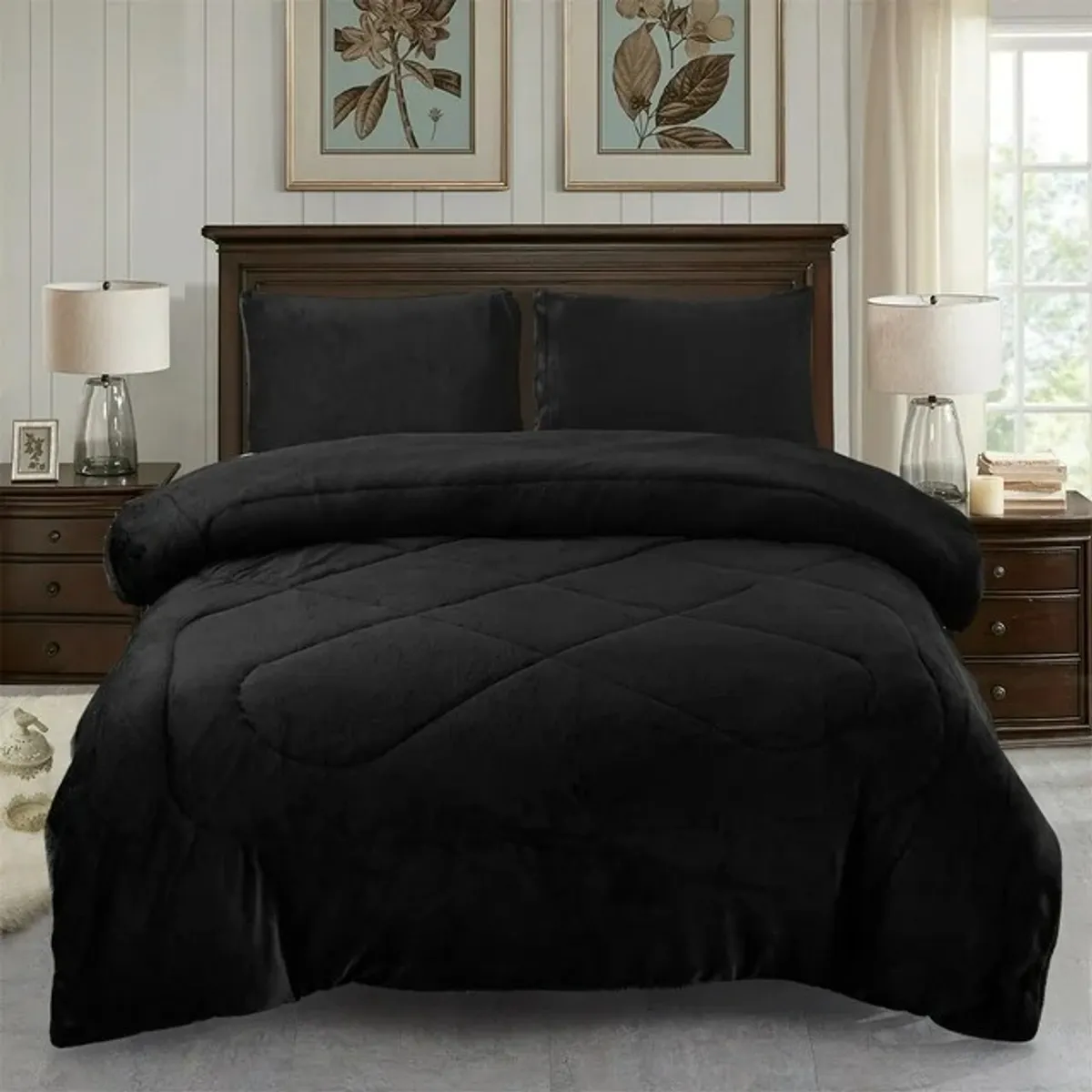 GENERICO - Plumón Premium Ultra Suave  Confort, Estilo y Calidad para tu Descanso (2 PL MEDIA)