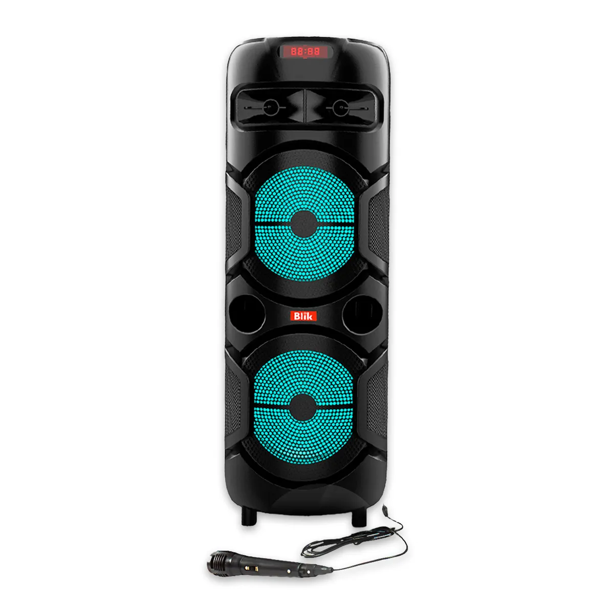 BLIK - Parlante Karaoke Bluetooth 5.3 Blik WaveMax2 4000W IPX6 TWS